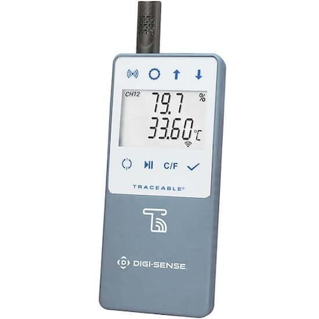 Temp/Humidity Data Logger W/Wireless Cap